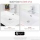 preview thumbnail 13 of 41, STYLISH Pop-Up Bathroom Sink Drain with Overflow (Set of Two)