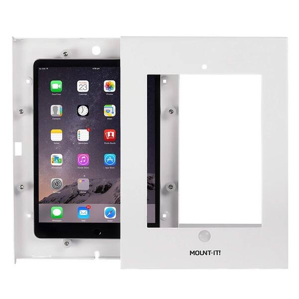 Shop Black Friday Deals On Mount It Tablet Ipad Floor Stand Kiosk Mount Standing Tablet Holder Anti Theft Apple Ipad Screen Sizes 9 7 Mi 3774w Overstock 26036973