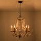 preview thumbnail 5 of 30, Bella Depot 5-Light Vintage Distressed Wood Pendant Light, Retro French Country Chandelier