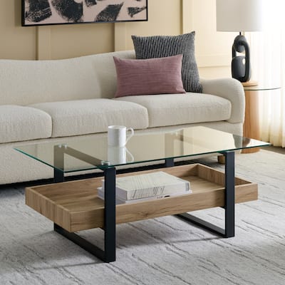 SAFAVIEH Home Auberon Coffee Table - 43"W x 24"D x 24"H