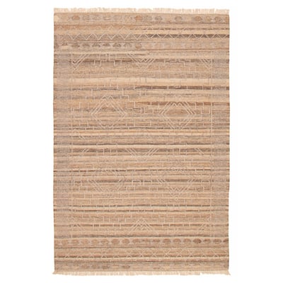 Marrakech Tan Kilim 5'2" x 7'10" - 5'2 x 7'10