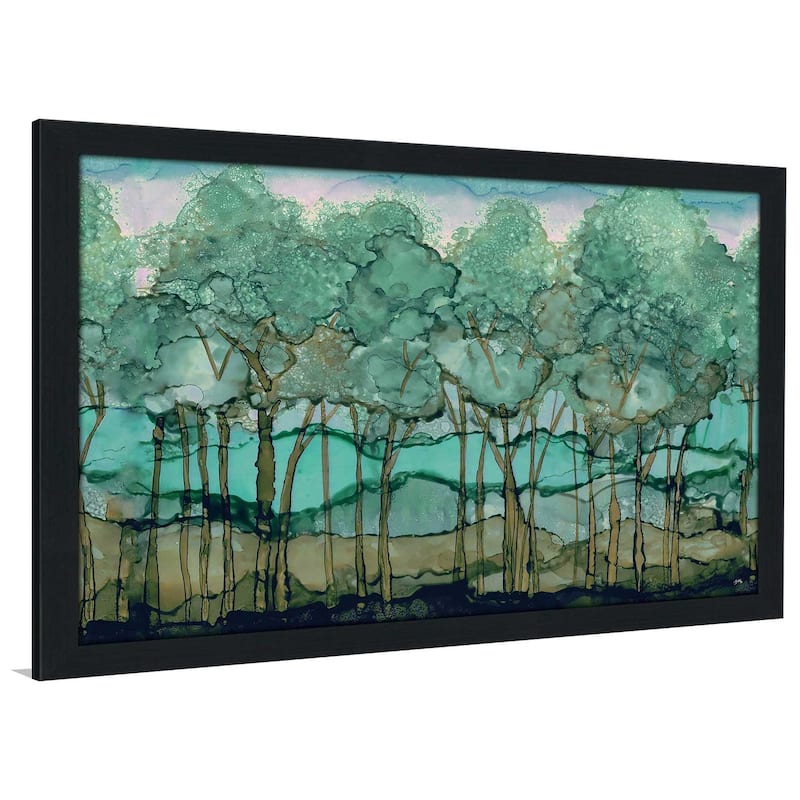 "Green Tree Grove (Horizontal)" Print on Acrylic