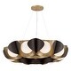 preview thumbnail 1 of 10, Minka Lavery 3779 Flare 9 Light 35" Wide Multi Light Pendant with