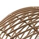 preview thumbnail 7 of 8, 1-Light Woven Rattan Bohemian Adjustable Pendant Light - 11.75*7inches