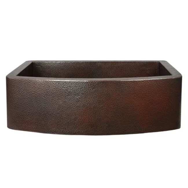 Native Trails Rhapsody 33" Farmhouse Single Basin Copper Kitchen Sink