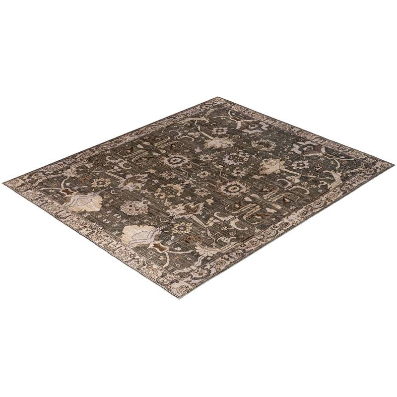 Serapi One-of-a-Kind Hand-Knotted Area Rug - Brown, 8' 2" x 9' 8" - 8' 2" x 9' 8"