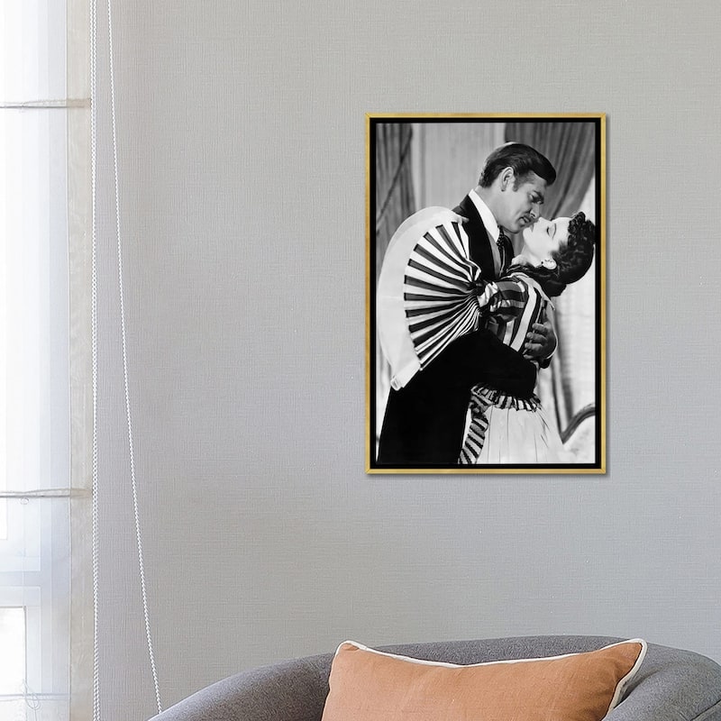 iCanvas "Gone With The Wind, 1939" by Unknown Framed