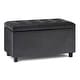preview thumbnail 74 of 128, WYNDENHALL Essex 34-in. Wide Rectangular Storage Ottoman
