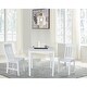 preview thumbnail 1 of 3, 30" x 30" Dining Table with 2 Chairs - 3 Piece Set