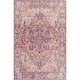 Adenia Vintage Medallion Printed Area Rug