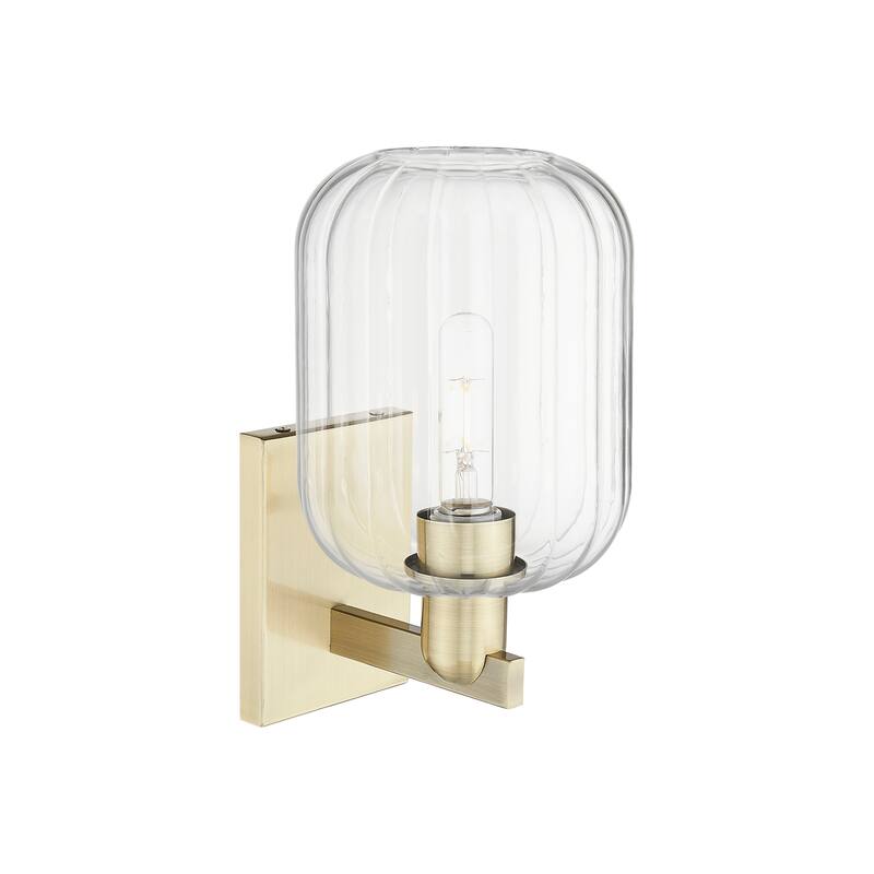 Innovations Lighting Downtown Urban - Preston - 1 Light 7" Jar Shade Wall-mounted Sconce