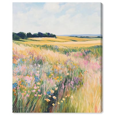 Open Field II Canvas by Art Remedy, Gallery Wrapped