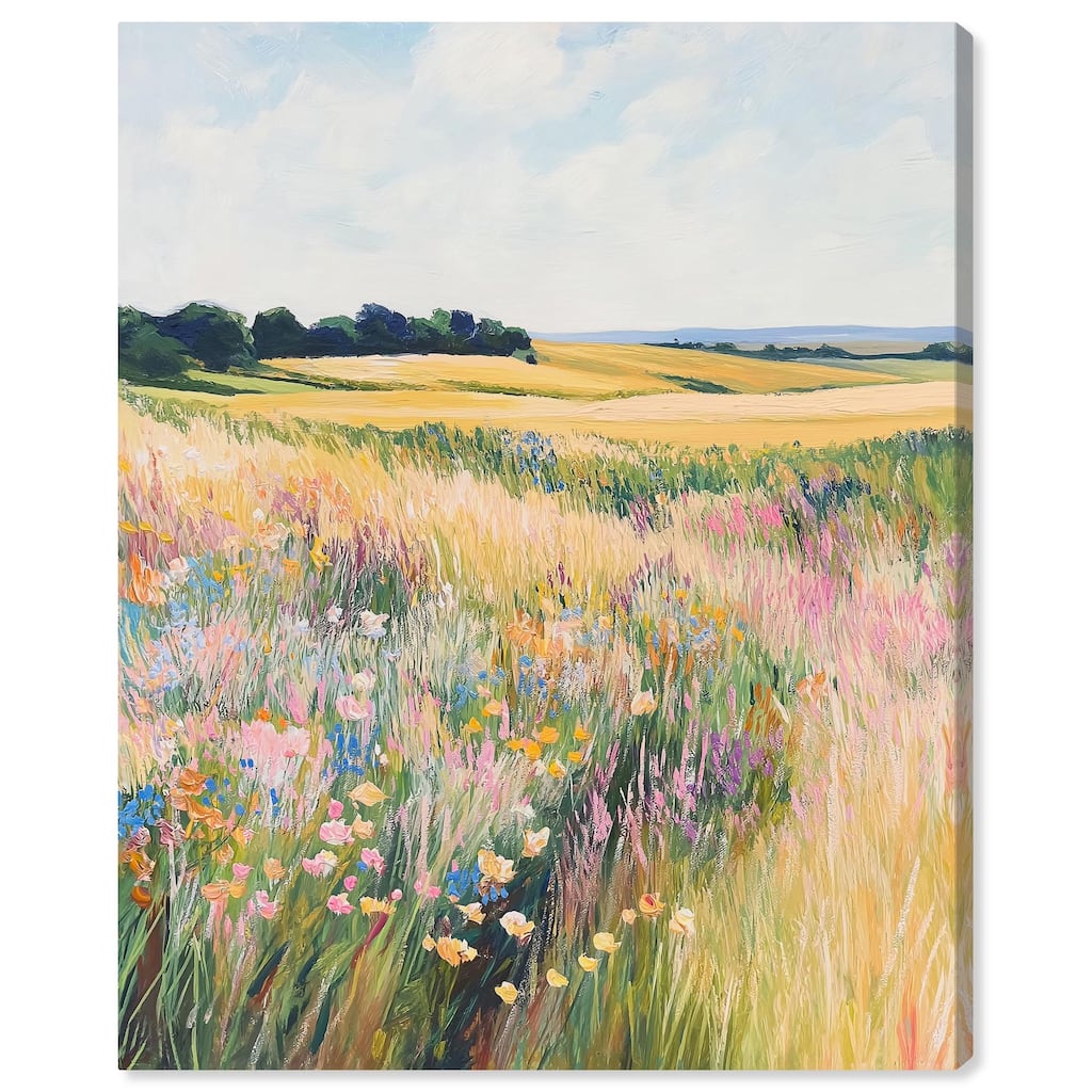 Open Field II Canvas by Art Remedy, Gallery Wrapped