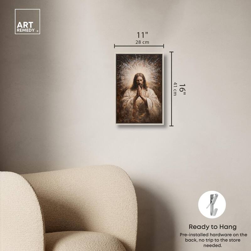 Meditation Manifested Canvas by Art Remedy