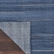 preview thumbnail 24 of 22, Nourison Interweave Indoor Solid Area Rug 5' x 8' - Blue/Navy - Rectangle