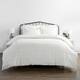 Soft Essentials Rugged Stripes Ultra Soft Oversized 3-piece Duvet Cover Set - Sage - Full - Queen