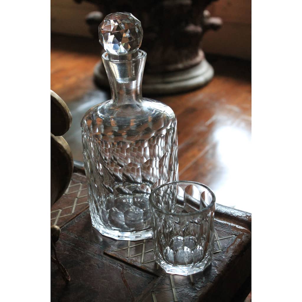 Elk Home Clear Finish Glass 3.25 Inch Wide Honeycomb