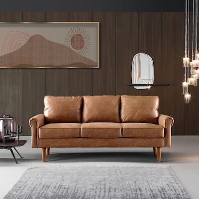 OVIOS Upholstered Mid-century Sofa