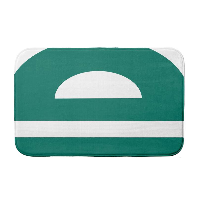 Lock Bath Mat - 17 x 24 - Green