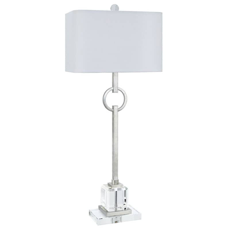 Elaina Table Lamp with Iron and Crystal Shade