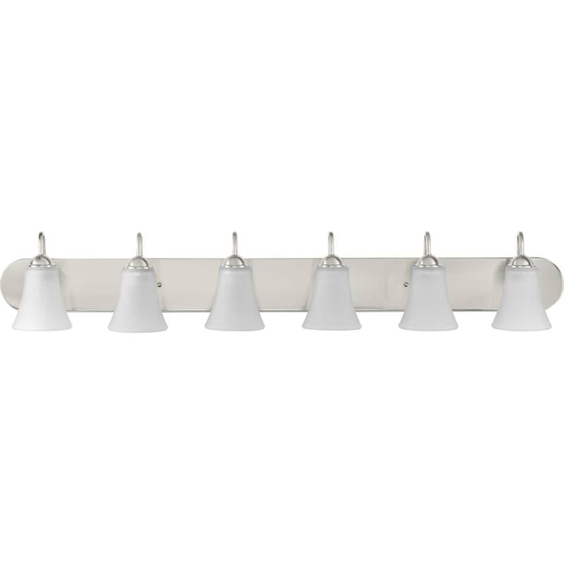 Progress Lighting Classic 6 Light 48" Wide Bathroom Vanity Light