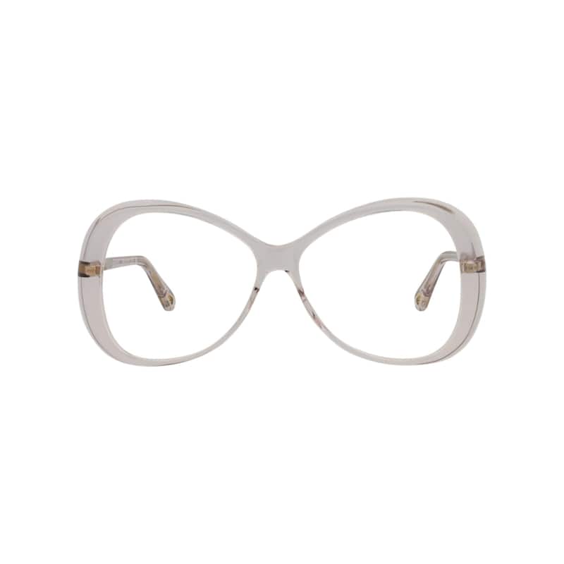 Chloé Round-Frame Bio Acetate Optical Frames - Pink Pink Transparent - Pink