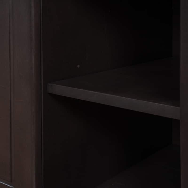 Upgraded 30" Bathroom Vanity with Sink,Bathroom Cabinet with Storage, Brown