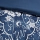 preview thumbnail 2 of 13, Intelligent Design Luna Navy Celestial Comforter Set