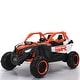 preview thumbnail 1 of 16, High Power 24V Kids Ride-On Car with Four-Wheel Shock Absorber, Music, and LED Lights Orange