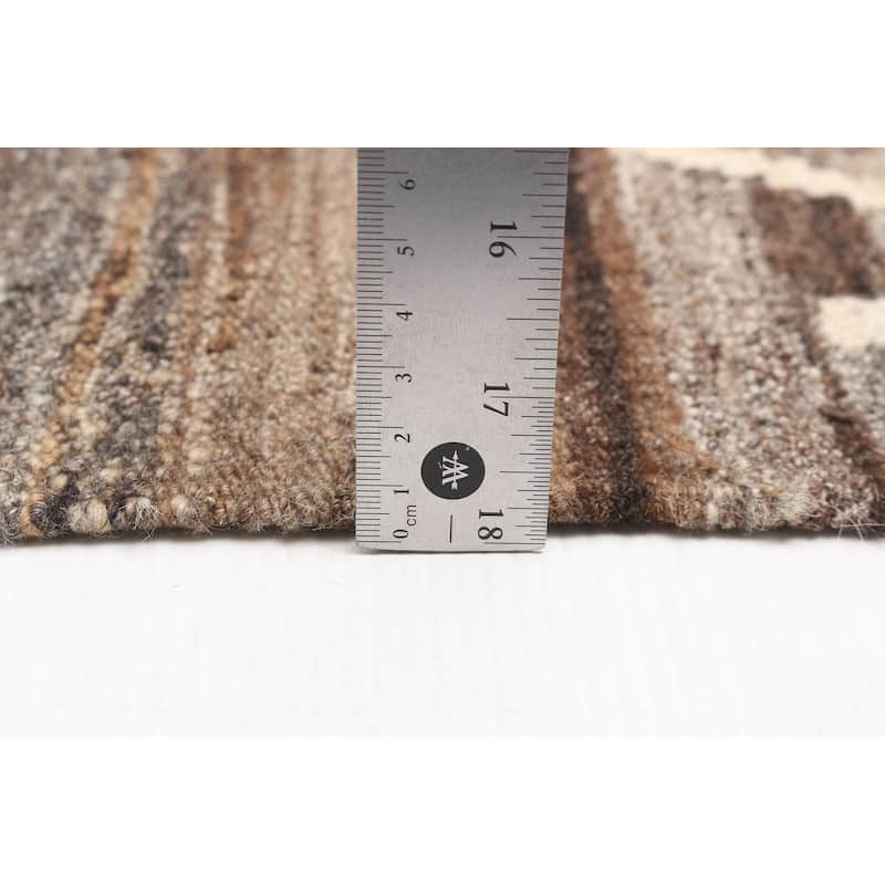 Sivas Brown Kilim 6'11" x 10'0" - 6'11 x 10'0
