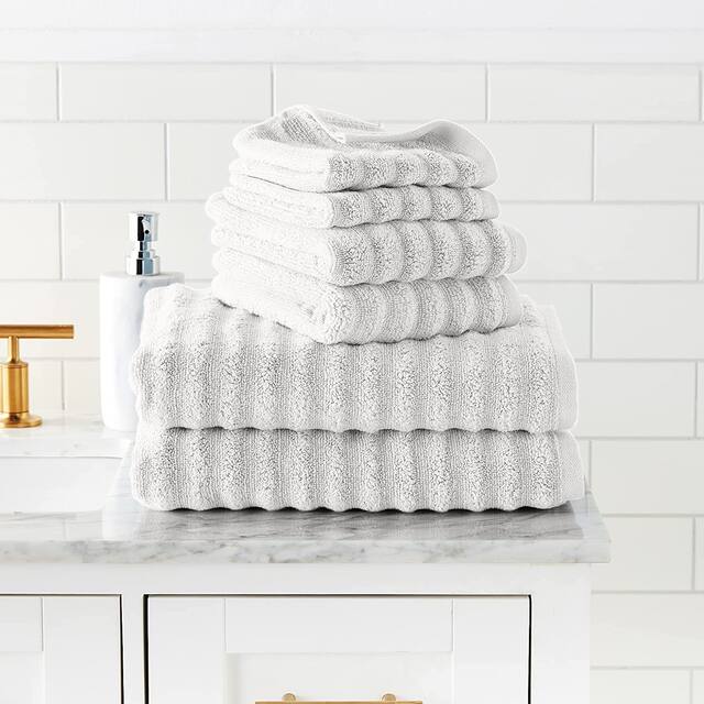 Modern Threads Wavy Luxury Spa 6-pc. Quick-dry Towel Set