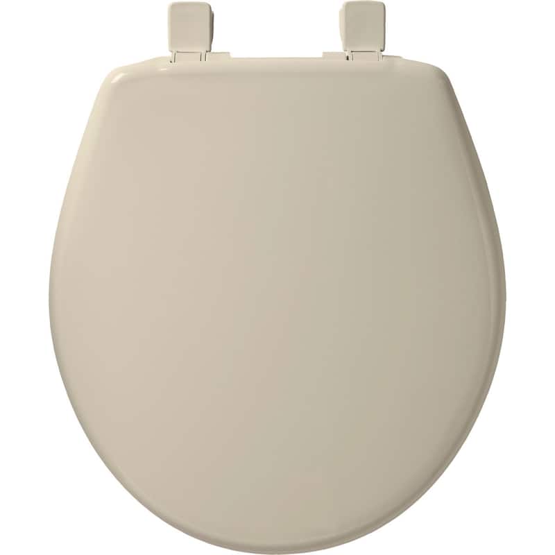 Bemis Round Closed-Front Toilet Seat with Soft Close