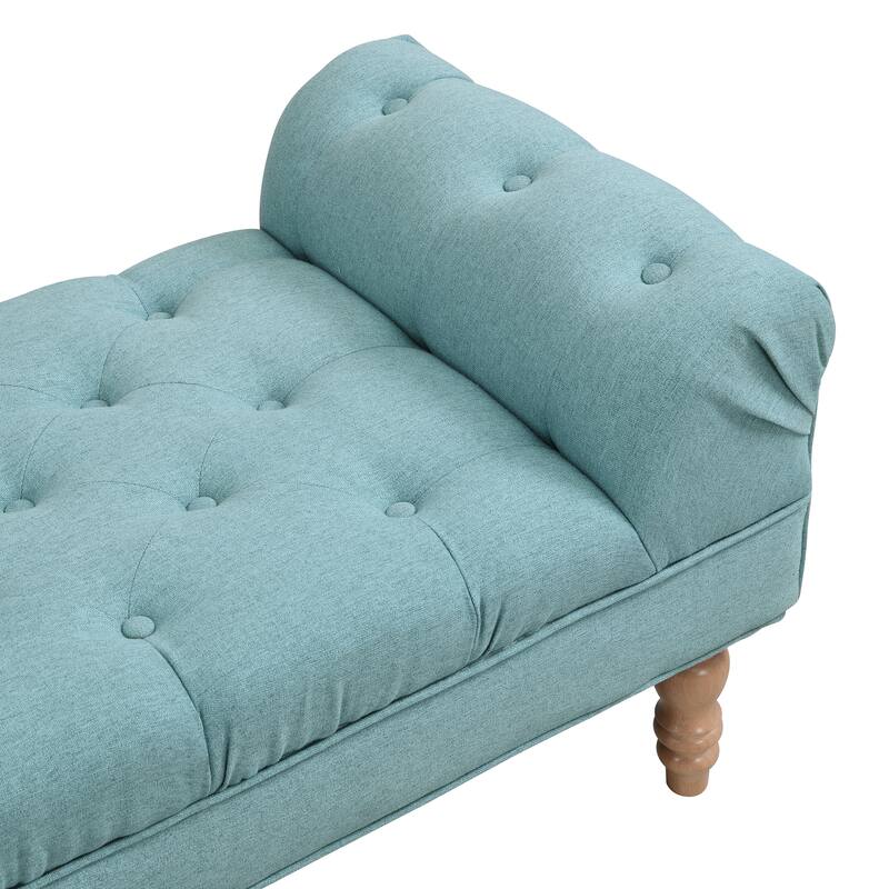 Christopher Knight Home - Wren Upholstered Tufted Bed Bench with Premium Foam and Diamond Button Detail