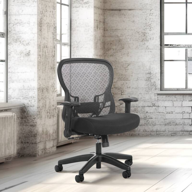 Deluxe Mesh Back with Memory Foam Seat Office Chair