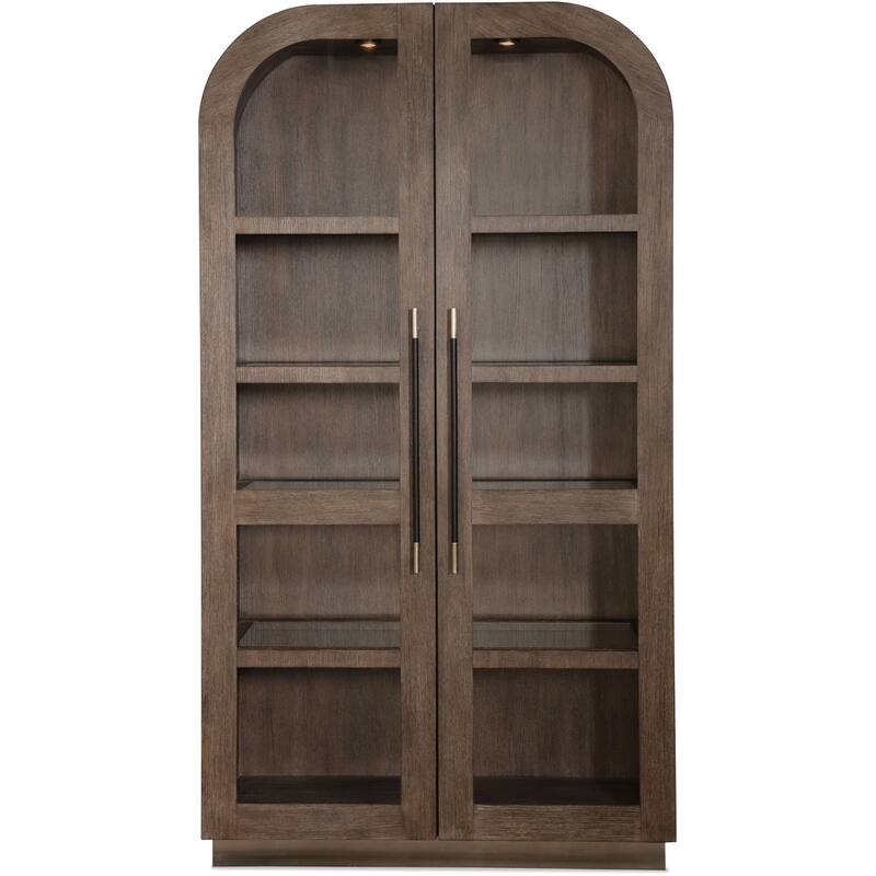 Hooker Furniture 6850-75906 Modern Mood 46" Wide Oak Display Cabinet