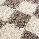 preview thumbnail 40 of 82, Hauteloom Atira Living Room, Bedroom Area Rug - Contemporary - Plush Pile - Light Gray,Cream - 7'10" x 10'3"
