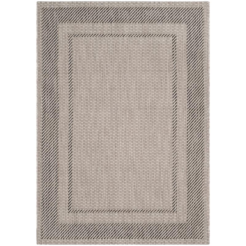 SAFAVIEH Courtyard Shpresa Indoor/ Outdoor Waterproof Patio Backyard Rug