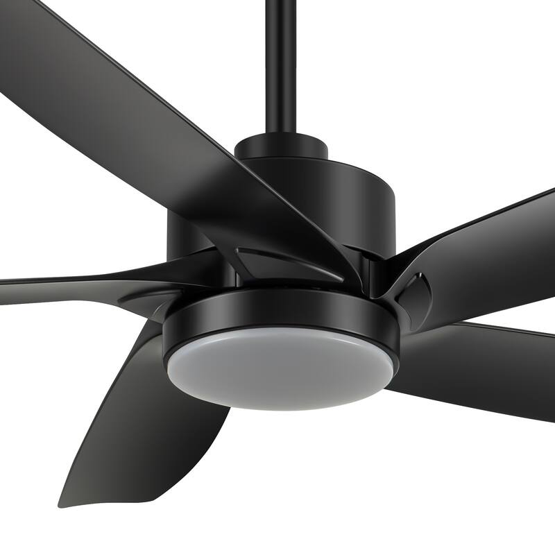54-in Integrated Ceiling Fan with LED Light and Remote(5-Blade)