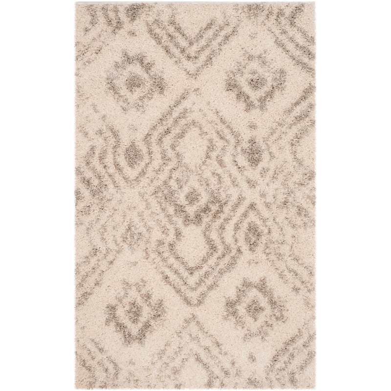 SAFAVIEH Arizona Shag Srbislava 1.2-inch Thick Rug