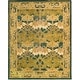 preview thumbnail 10 of 68, SAFAVIEH Handmade Earthly Treasure Kara Traditional Oriental Wool Rug 6' x 9' - Green