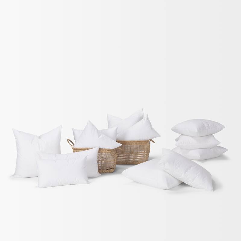 Down Fill Pillow Insert 16 x 28 - 16.0L x 1.0W x 28.0H
