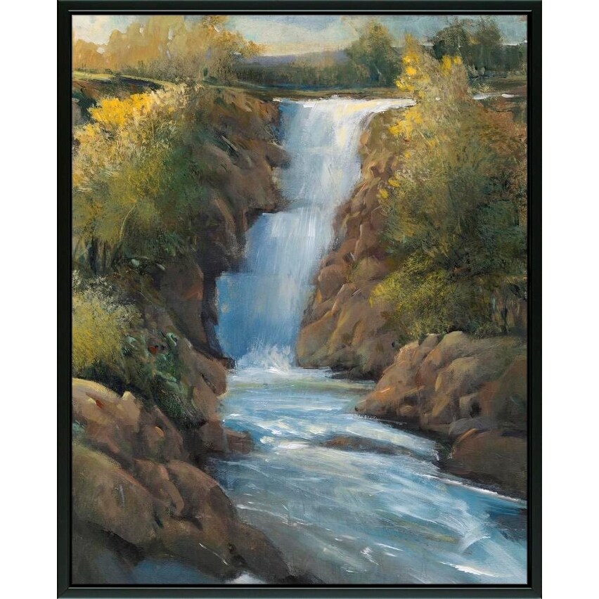 Shop Easy Art Prints Tim Otoole S Snow Melt Ii Premium Canvas