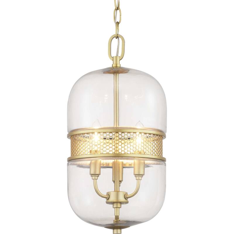 Progress Lighting Cayce 3 Light 9" Wide Taper Candle Mini Pendant