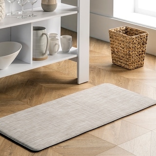 Nuloom Casual Anti Fatigue Kitchen or Laundry Room Comfort Mat