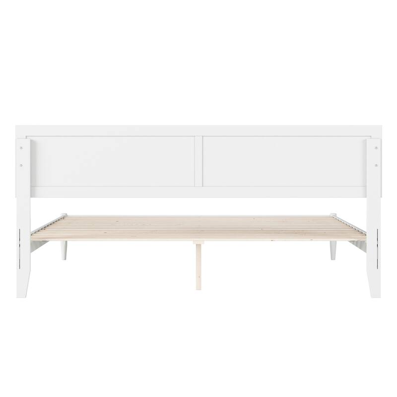 Ellarie Platform Bed with Adjustable Headboard