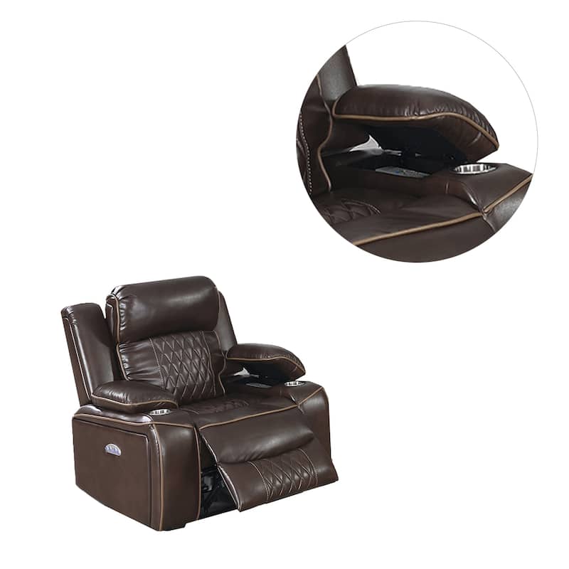 Power Recliner with CUP Holders