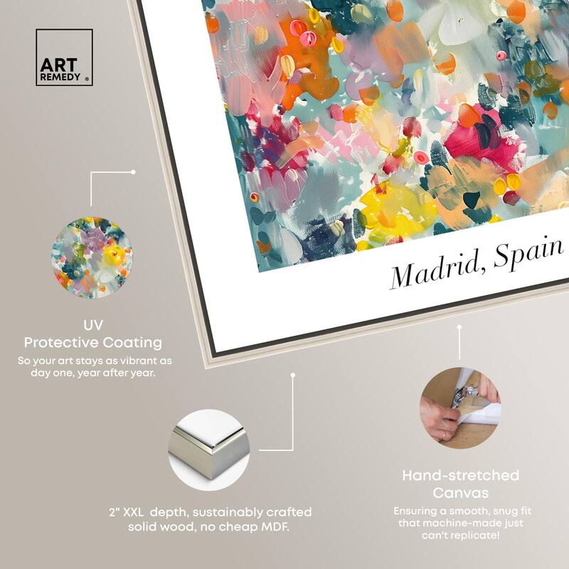 Retiro Park Canvas by Art Remedy