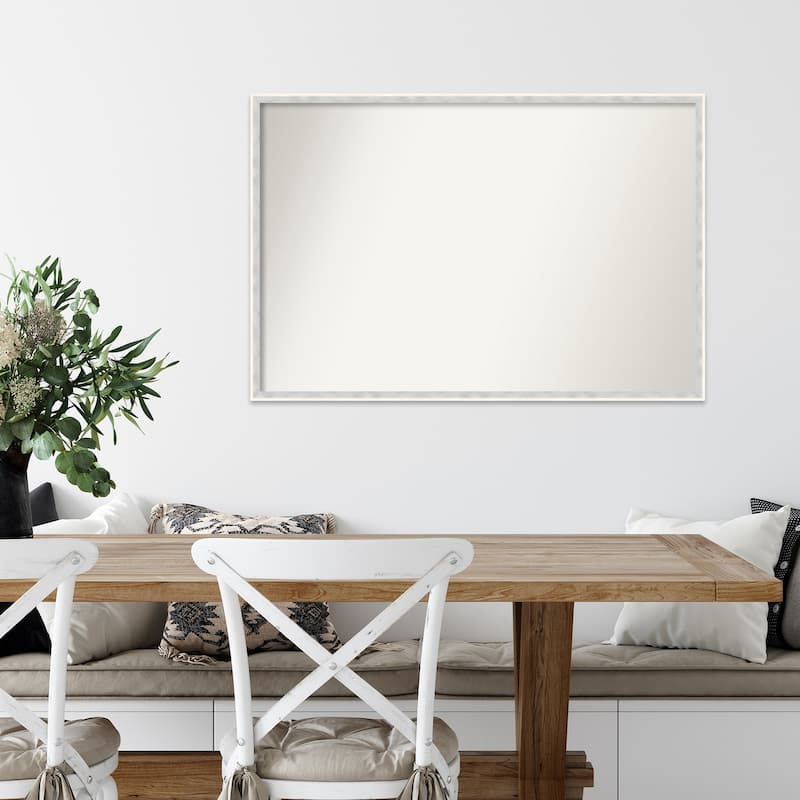 Paige Non-Beveled Wood Framed Wall Mirror