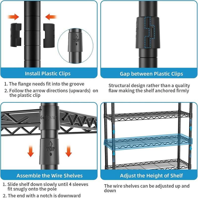 Over Washer Shelves - Heavy Duty Storage