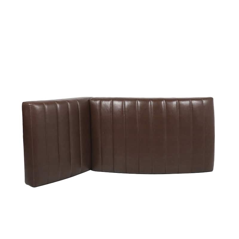 Stillmore Indoor Upholstered Channel Stitch Chaise Lounge by Christopher Knight Home